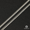 Chaîne en Or 10K | Chaîne 4mm Cuban Or Blanc