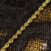 Chaîne en Or 10K | Chaîne 4mm Torsade Diamond Cut