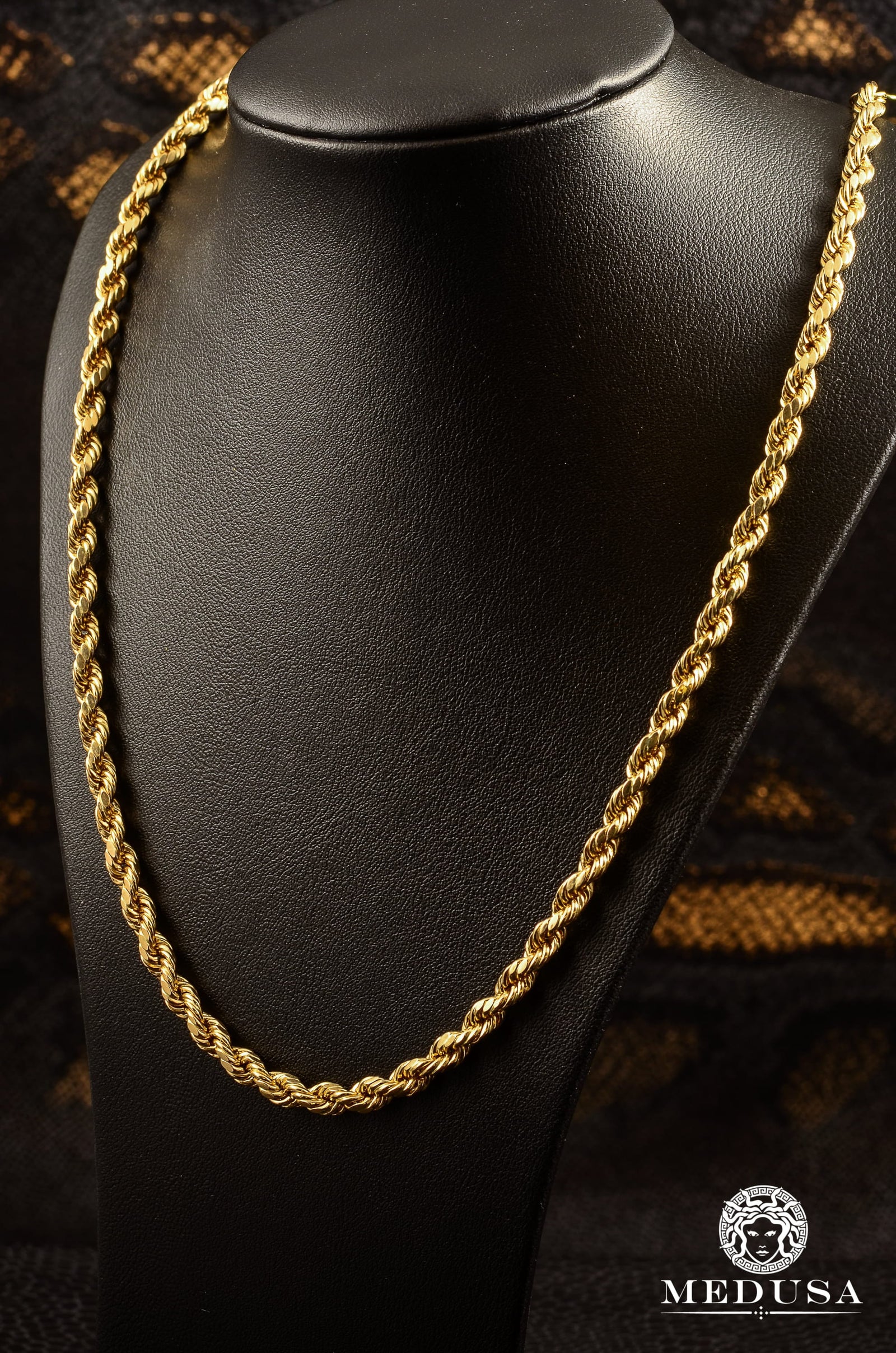 5mm Torsade Diamond Cut