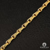 Bracelet en Or 10K | Bracelet Homme 6mm Bracelet Bullet Versace