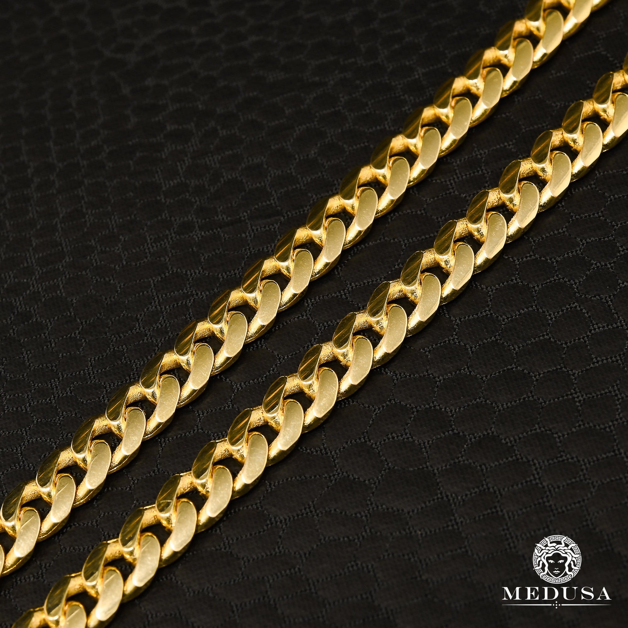 Chaîne en Or 10K | Chaîne 6mm Cuban Link Solid