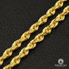 Bracelet en Or 10K | Bracelet Homme 7mm Bracelet Torsade Solid