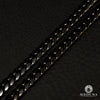 Chaîne en Argent 925 | Chaîne 7mm Cuban Link Noir 925