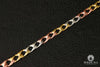 Collier en Or 10K | Collier Femme 7mm Meshy M ALM 3 Tons