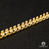 Chaîne en Or 10K | Chaîne 9mm Cuban Link Prong CZ