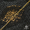 Bracelet en Or 10K | Bracelet Cheville Anklet F7 Rollo 1.1mm / Or Jaune