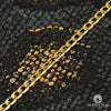 Bracelet en Or 10K | Bracelet Cheville Anklet F8 Curb