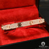 Bracelet Rigide en Or 18K | Bracelet Femme Bangle D5 Diamant