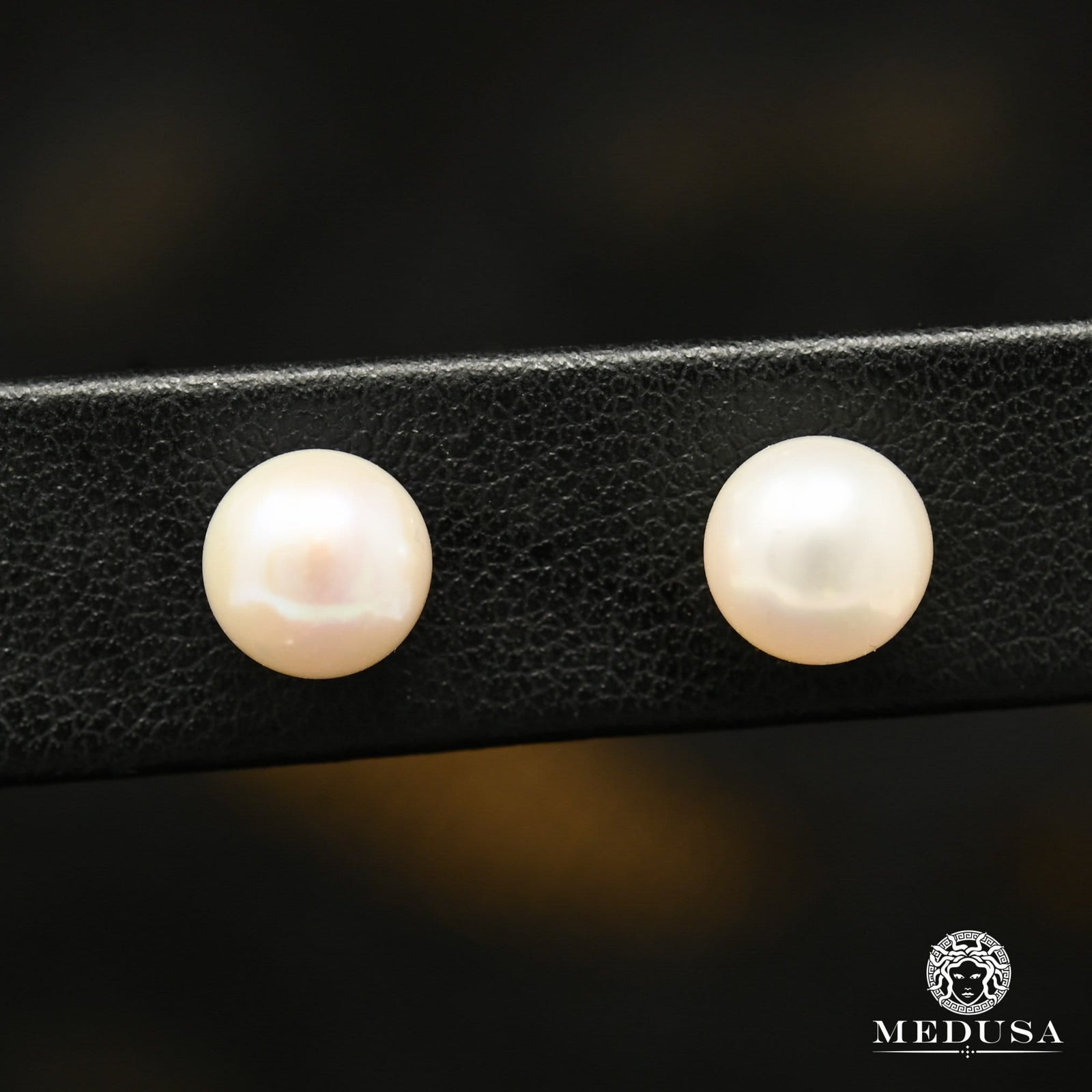 Studs en Or 14K | Boucles d’Oreilles Boucles d’Oreilles Perles [2 À 12mm]