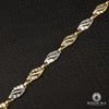 Bracelet en Or 10K | Bracelet Femme Boundless F17 Or 2 Tons