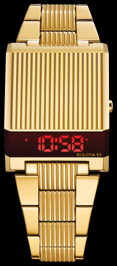 Montre Bulova | Montre Homme Bulova Computron - 97C110 Or Jaune