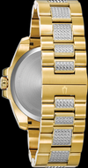 Montre Bulova | Montre Homme Bulova Cristal - 98C128 Swarovski / Or Jaune