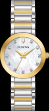 Montre Bulova | Montre Femme Bulova Futuro - 98P180 Or 2 Tons / Diamants