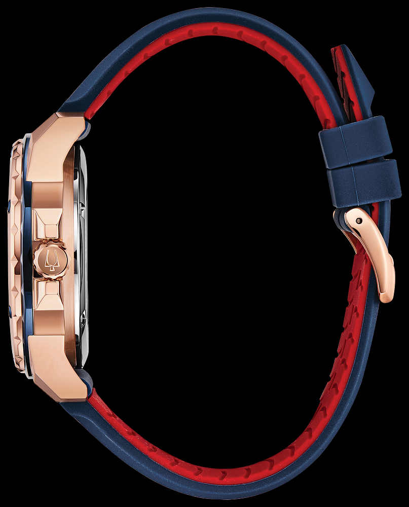 Montre Bulova | Montre Homme Bulova Marine Star - 98A227 Or Rose