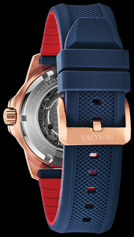 Montre Bulova | Montre Homme Bulova Marine Star - 98A227 Or Rose