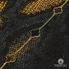 Collier en Or 10K | Collier Femme Cliff X3 Or Jaune