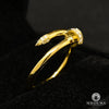 Bague à Diamants en Or 18K | Bague Femme Clou D1 Diamant