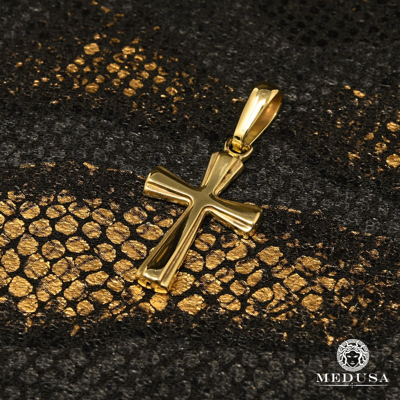 Breloque en Or 10K | Pendentif Breloque Crusty F11 Or Jaune