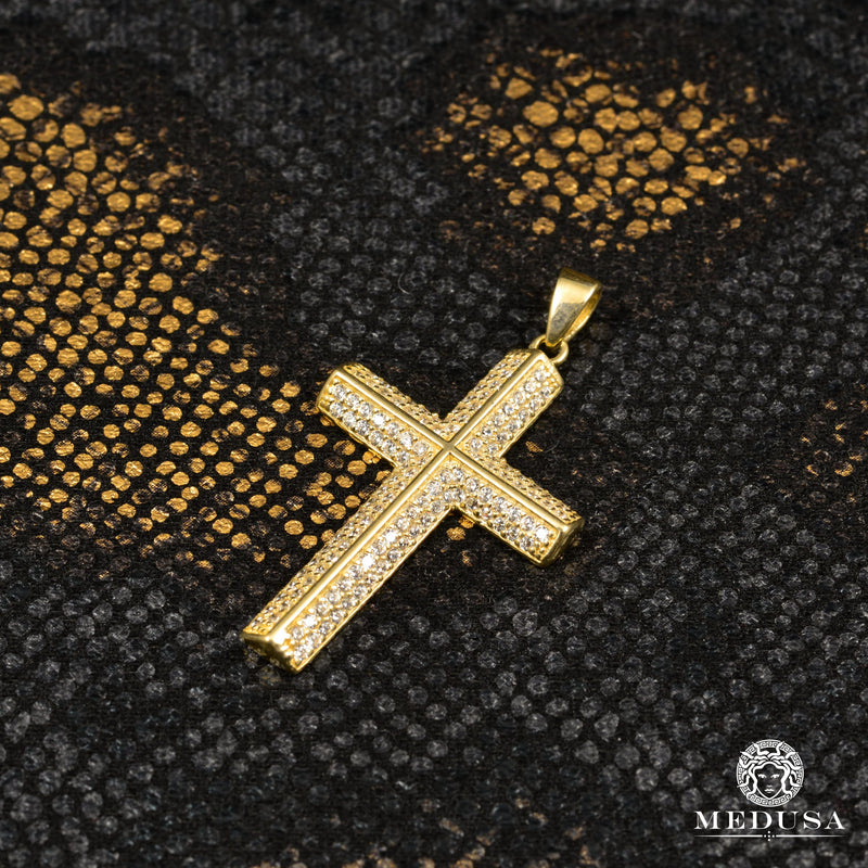 Breloque en Or 10K | Pendentif Breloque Crusty F7 Or Jaune