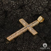 Pendentif en Or 10K | Pendentif Croix Crystal X5