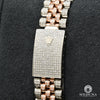 Montre Rolex | Montre Homme Datejust 36mm - Rose 2 Tons Full Iced Or Rose 2 Tons