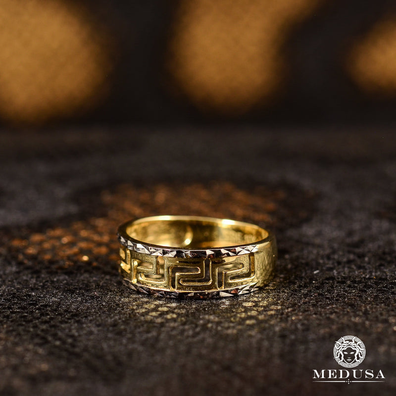 Bague en Or 10K | Bague Femme Diamond F2 Or 2 Tons