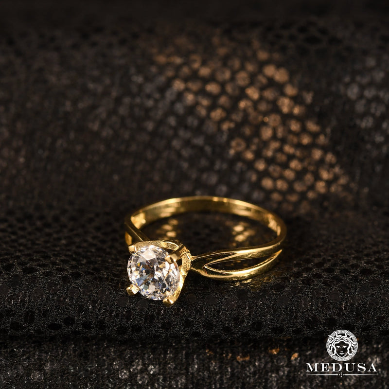 Bague en Or 10K | Bague Femme Eternal F3 - Infinity Or Jaune