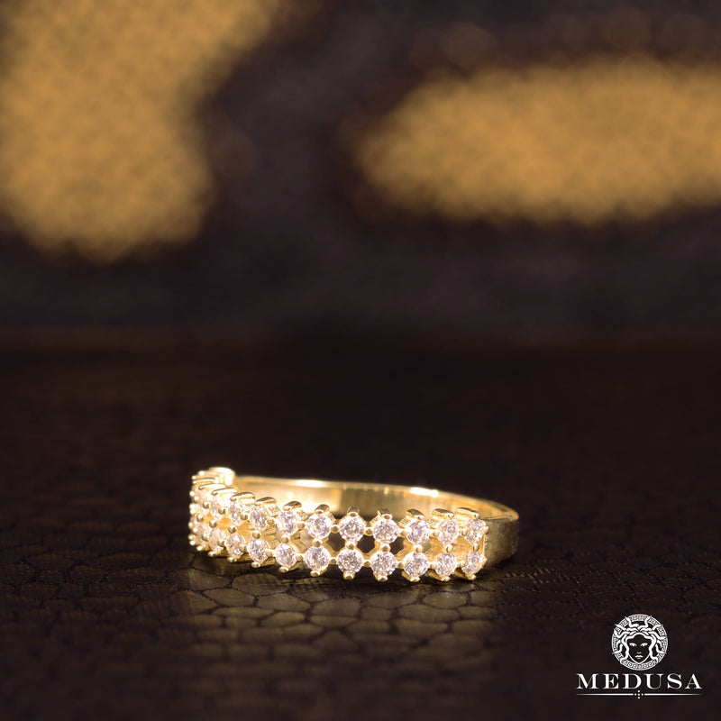 Bague en Or 10K | Bague Femme Fairy F12 Or Jaune