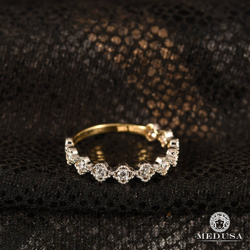 Bague en Or 10K | Bague Femme Fairy F3 Or 2 Tons