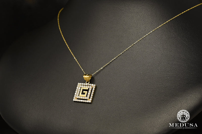 Collier en Or 10K | Collier Femme Flimsy X5 Or Jaune