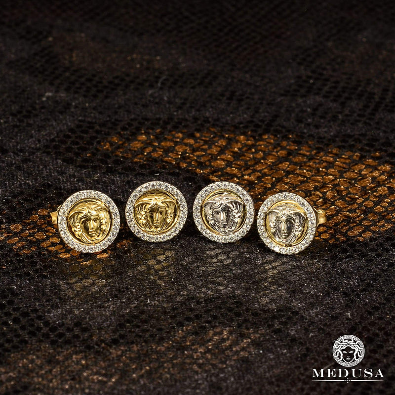 Studs en Or 10K | Boucles d’Oreilles Forehead F2