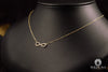 Collier en Or 10K | Collier Femme Girly F1 - Infinity 20mm / Or Jaune