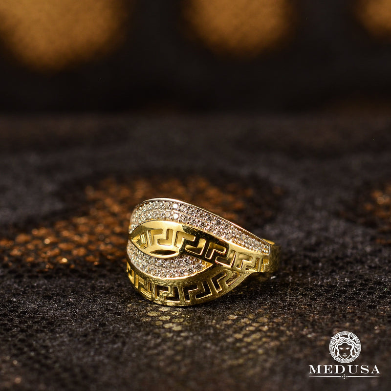 Bague en Or 10K | Bague Femme Glam F1