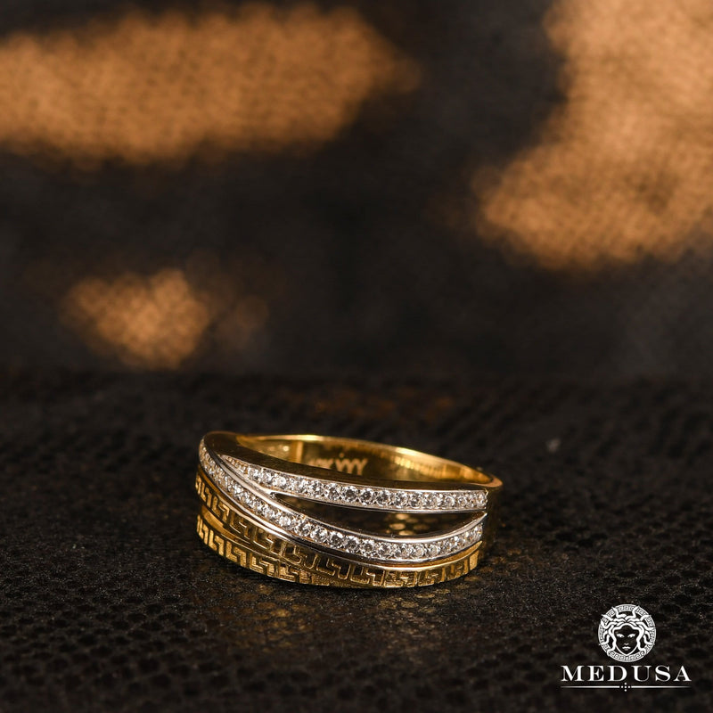 Bague en Or 10K | Bague Femme Glam F2