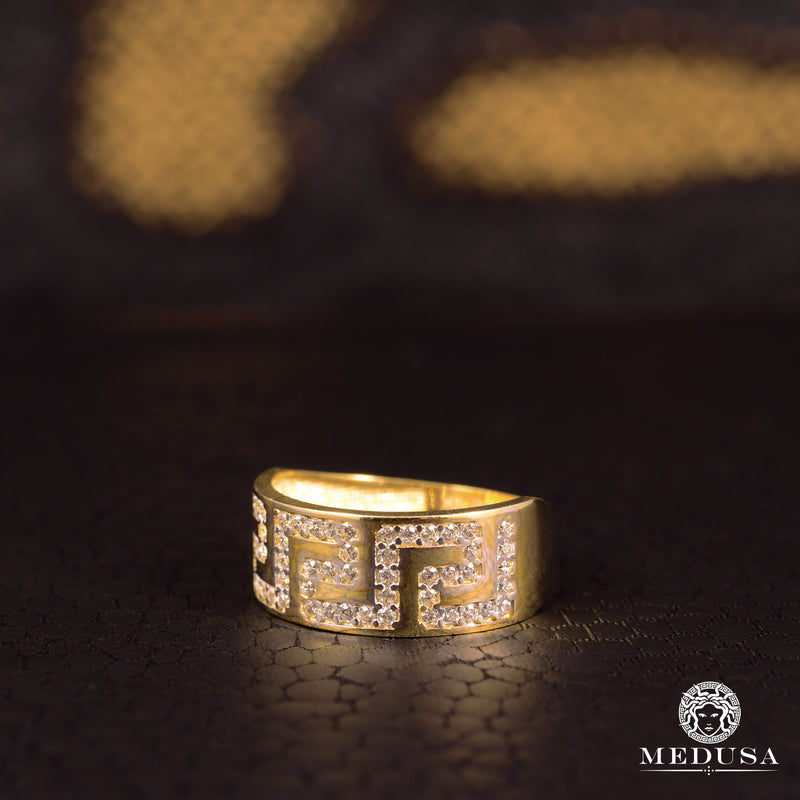 Bague en Or 10K | Bague Femme Glam F21 Or Jaune