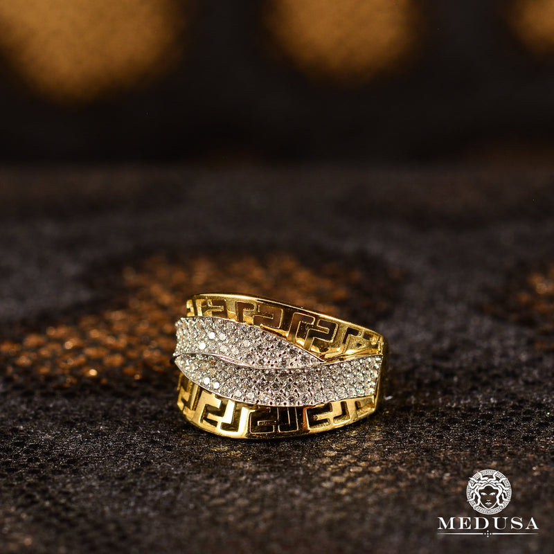 Bague en Or 10K | Bague Femme Glam F3