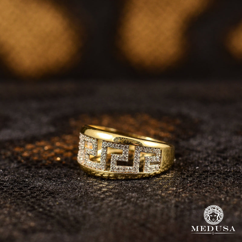 Bague en Or 10K | Bague Femme Glam F7