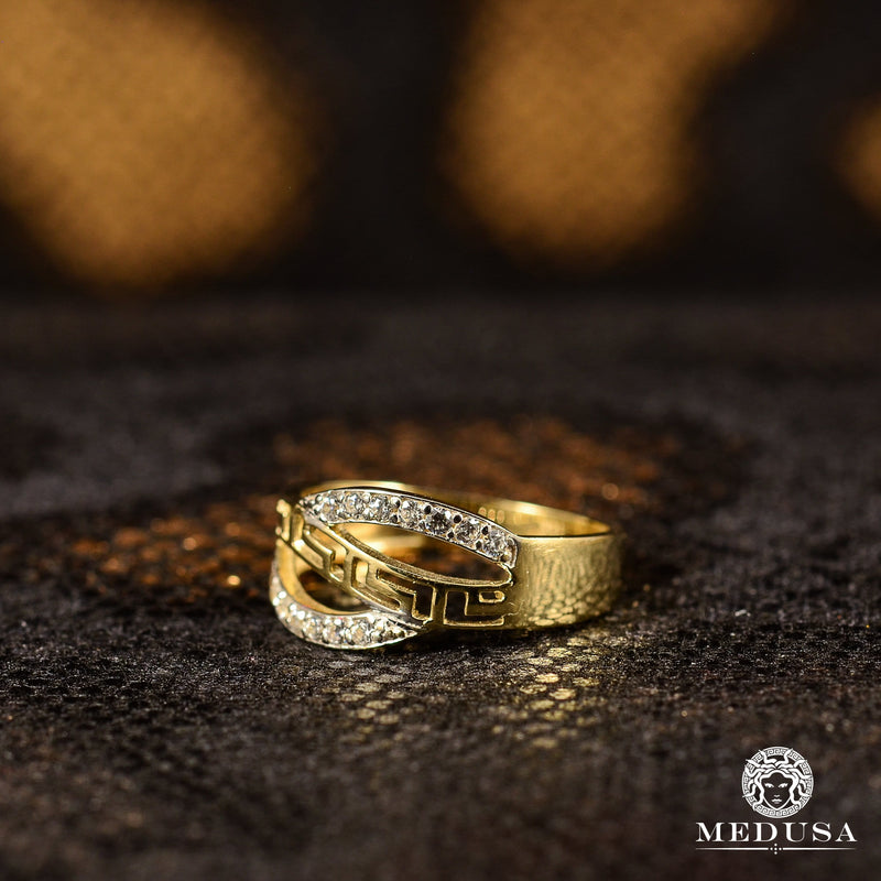 Bague en Or 10K | Bague Femme Glam F8