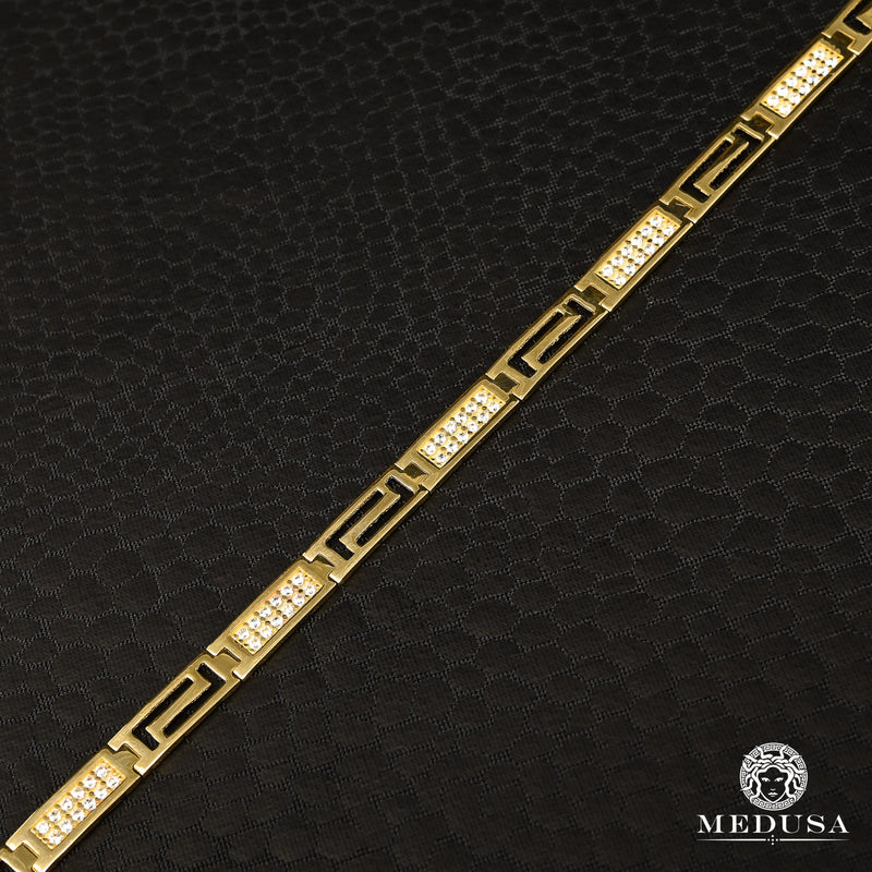 Bracelet en Or 10K | Bracelet Femme Gorgeous F16 Or Jaune
