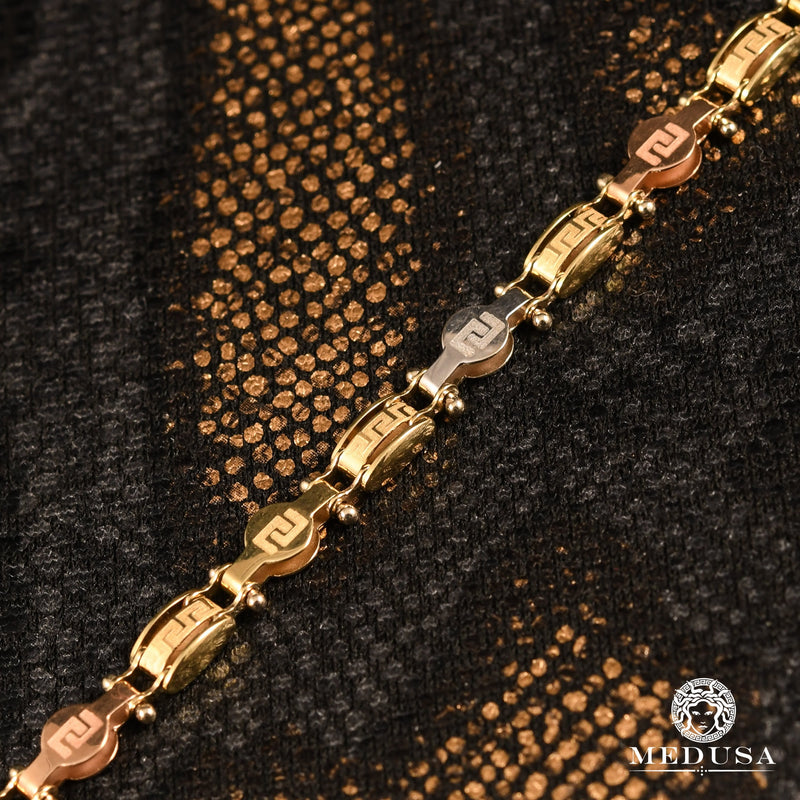 Bracelet en Or 10K | Bracelet Femme Gorgeous F4 Or 3 Tons