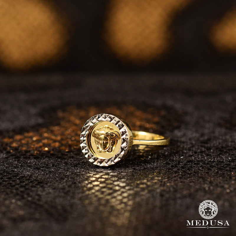 Bague en Or 10K | Bague Femme Head F2