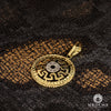 Pendentif en Or 10K | Médaillon Hélios F3 Medium