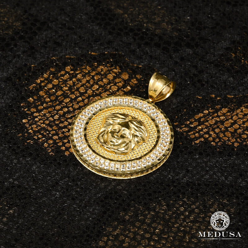 Pendentif en Or 10K | Médaillon Héra F19 Or Jaune