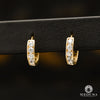 Huggies en Or 10K | Boucles d’Oreilles Huggies F32 Or Jaune / 13mm