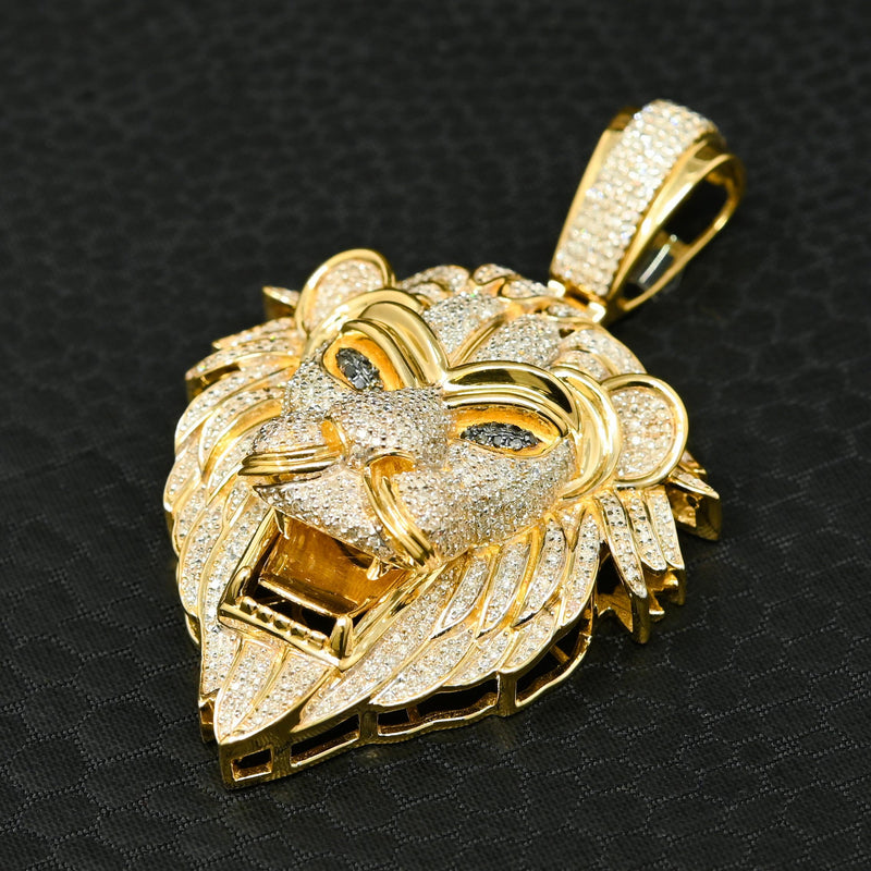 Pendentif à Diamants en Or 10K | Pendentif Divers Legacy D3 Diamant Or 2 Tons