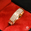 Bague à Diamants en Or 18K | Bague Homme Love F11 Diamant
