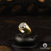 Bague en Or 10K | Bague Homme Mirror H1 Or 2 Tons
