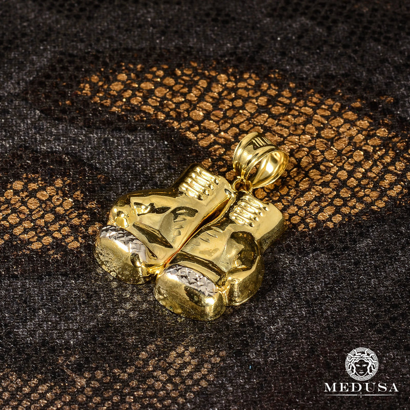Pendentif en Or 10K | Pendentif Divers Pugilism X1
