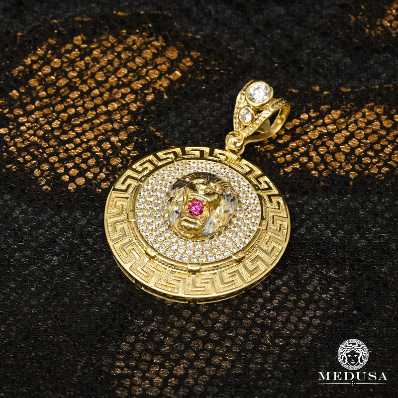 Pendentif en Or 10K | Pendentif Divers Puma X13 Or Jaune