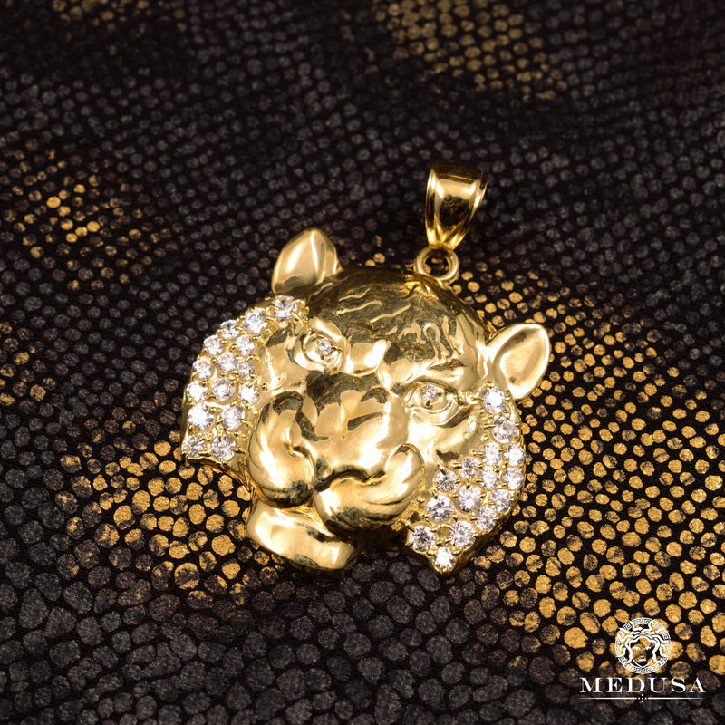Pendentif en Or 10K | Pendentif Divers Puma X7 Or Jaune